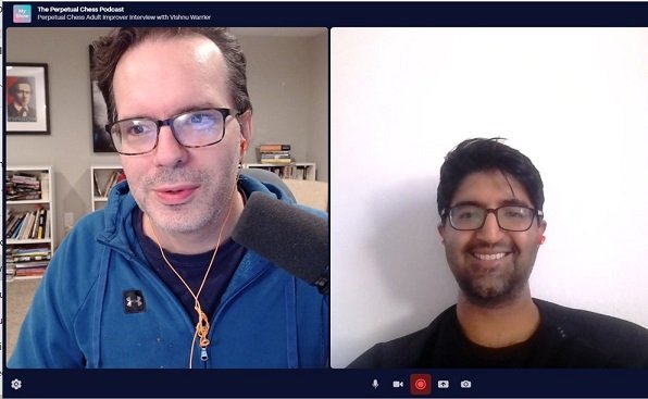 EP 306- Adult Improver Vishnu Warrier. Can a 31 year old USCF 2100 become a  GM? Vishnu wants to find out! — The Perpetual Chess Podcast